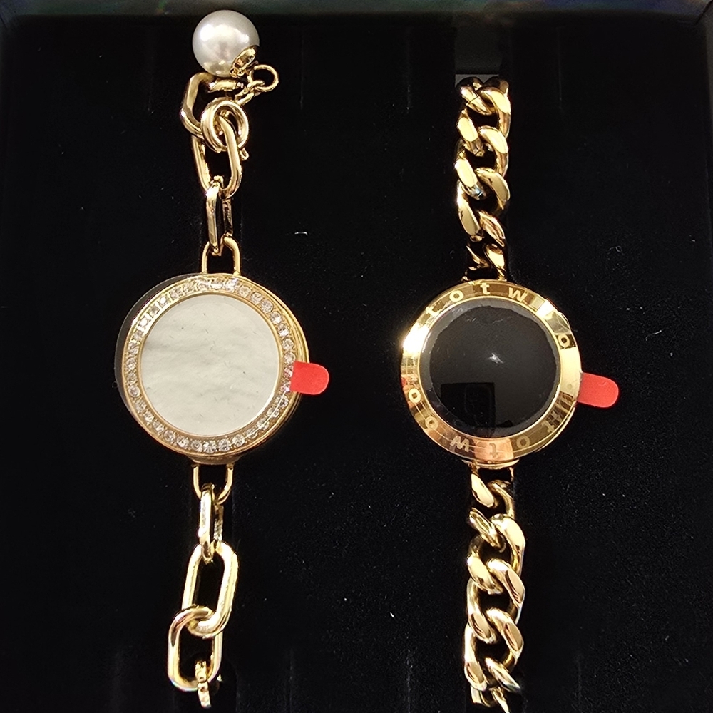 TOTWOO Couples Long Distance Bracelet Set